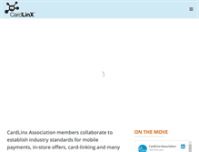 Tablet Screenshot of cardlinx.org